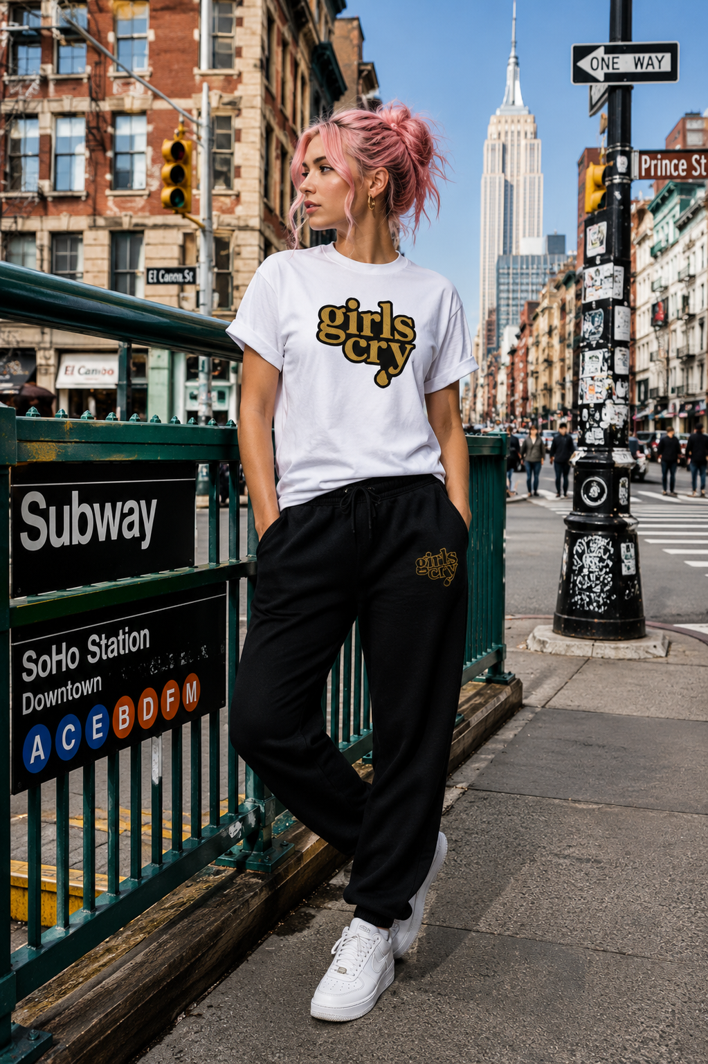 Girls Cry signature tee