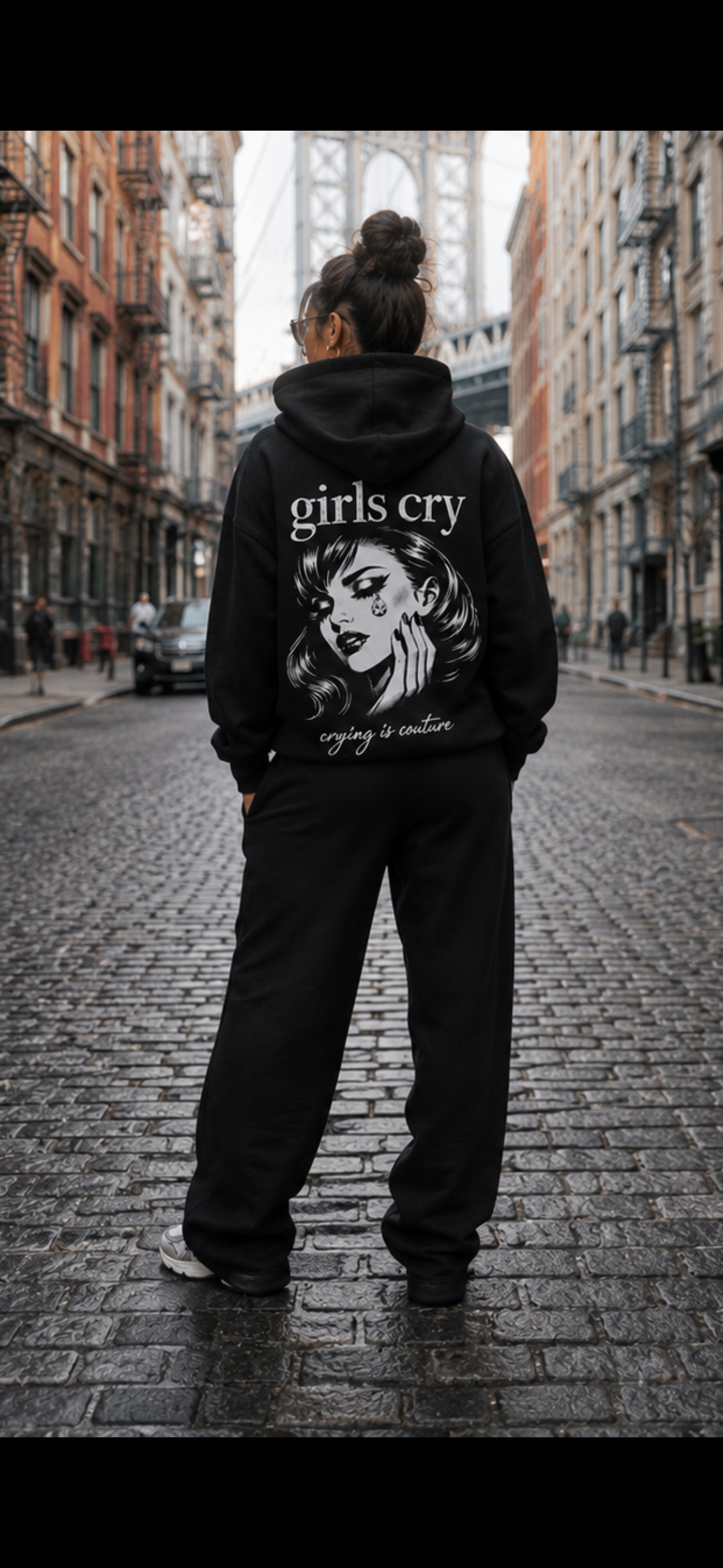 Crying is Couture sweatshirt