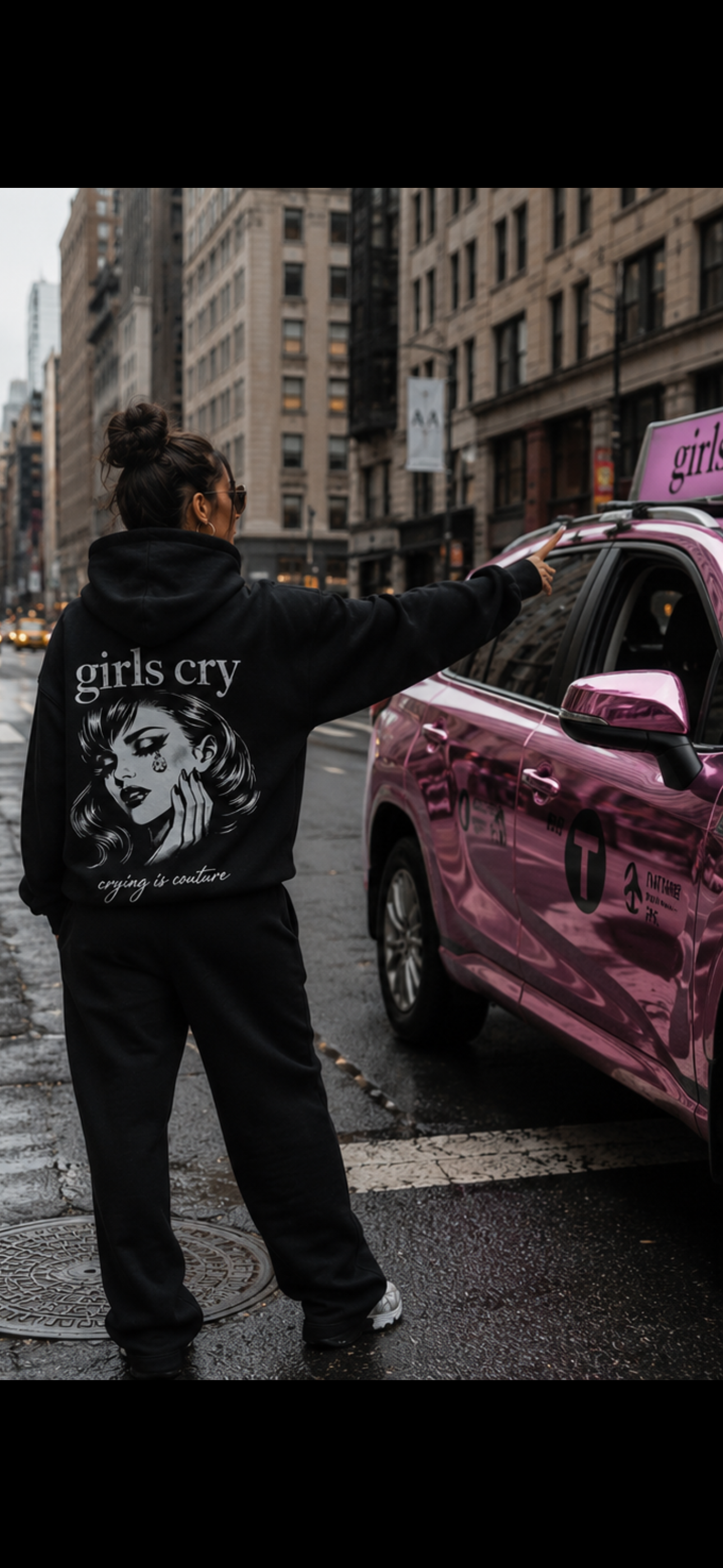 Crying is Couture sweatshirt